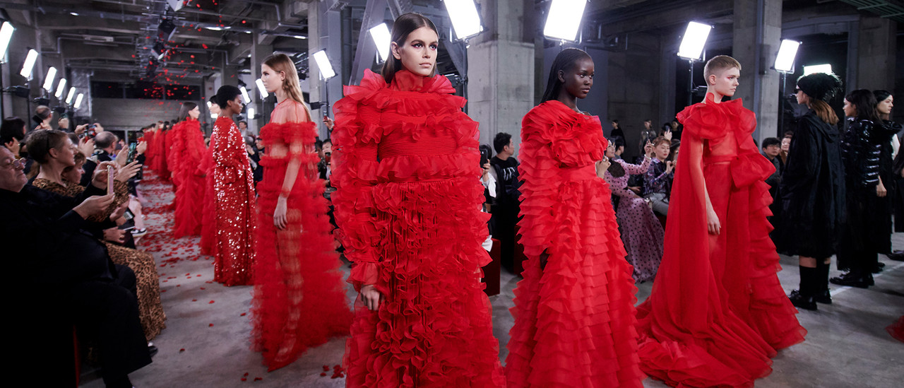 valentino red dress 2019