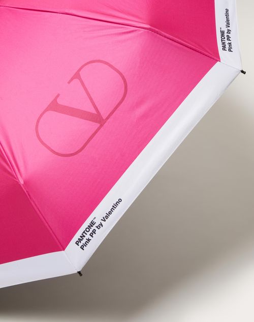 Pink Pp Pantone X Valentino Folding Umbrella in Pink Pp | Valentino US