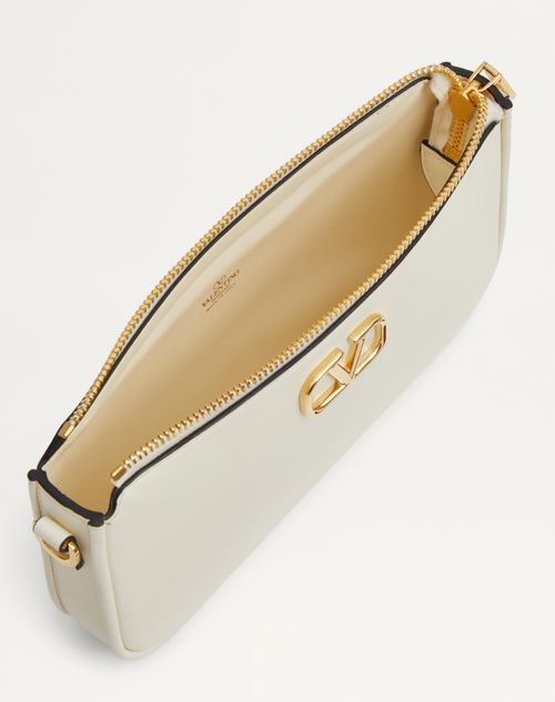 Mini Vlogo Signature Calfskin Crossbody Bag for Woman in Mini Vlogo Signature Calfskin Crossbody Bag for Woman in