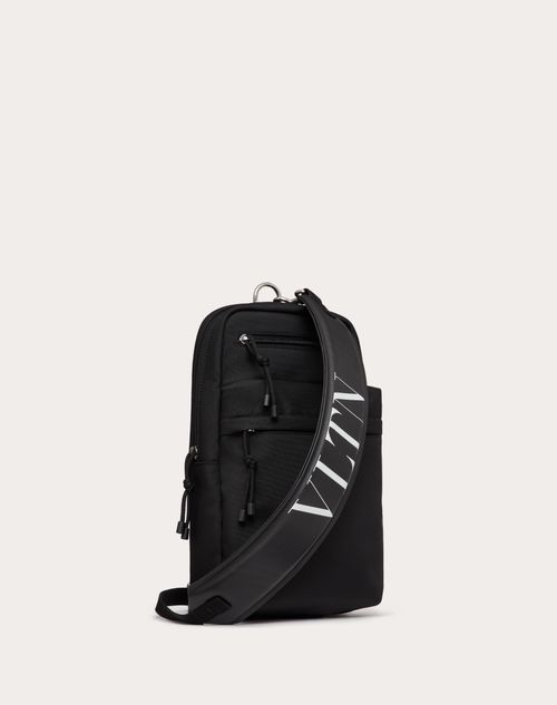 Vltn ナイロン バックパック for メンズ インチ ブラック/ホワイト