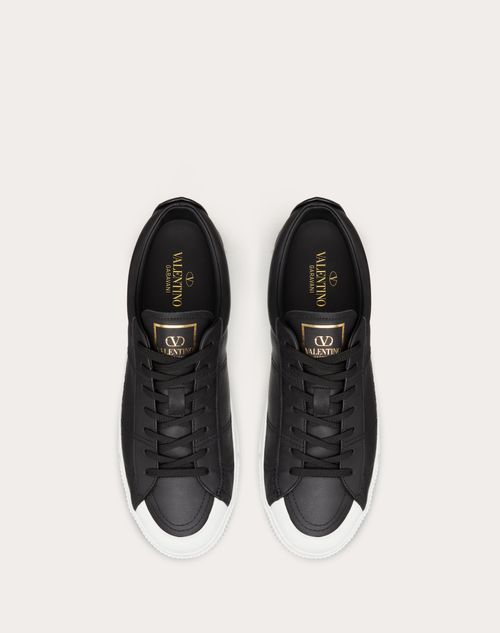 シティプラネット カーフスキン スニーカー for メンズ インチ ホワイト | Valentino JP