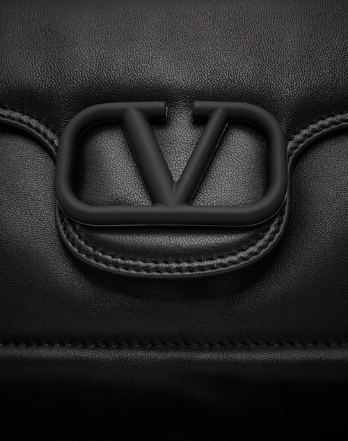 ヴァレンティノ ガラヴァーニ ノワール ナッパレザー ショッパー for メンズ インチ ブラック | Valentino JP