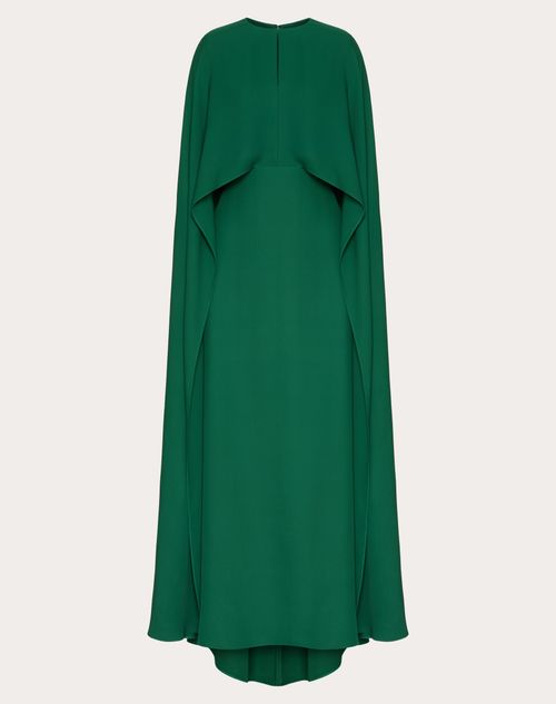 Valentino - Langes Kleid Aus Cady Couture - Efeu - Frau - Abendkleider
