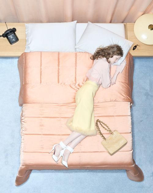 Valentino - Wool Cardigan With Lace - Pink - Woman - Knitwear