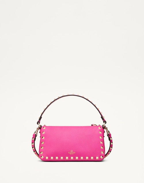 Valentino Garavani small Rockstud leather shoulder bag - Red