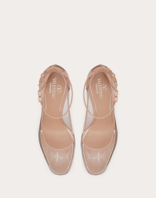 Valentino store clear heels