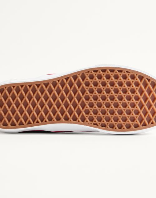 Valentino Garavani - Valentino Garavani And Vans Slip-on Fabric Sneaker With Maxi Cherryfic Print And Vlogo Checkerboard Print - Red/black - Woman - New Arrivals