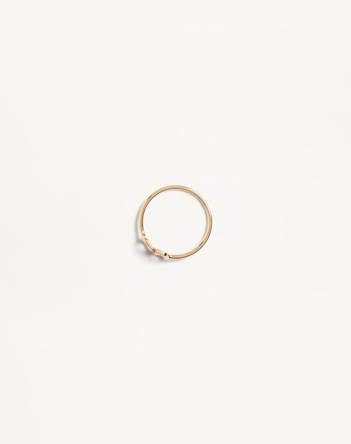 Valentino Garavani - Vlogo Signature Metal Ring - Gold - Woman - Jewelry
