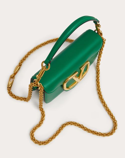 Locò Small Shoulder Bag In Calfskin for Woman in Green