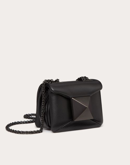 ONE STUD NAPPA MICRO BAG WITH CHAIN