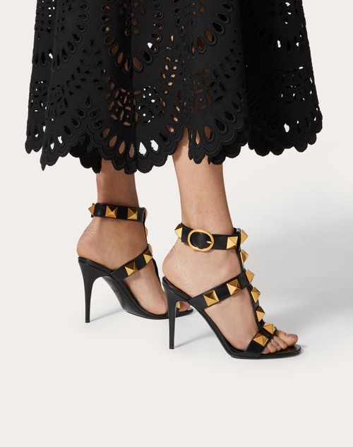 black studded valentino sandals