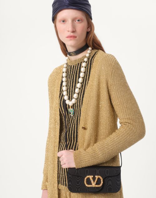 ヴァレンティノ ガラヴァーニ ロコ ジュエルロゴ モアレファブリック  