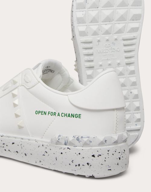 Open For A Change Sneaker In Bio-based Material for Woman in White 