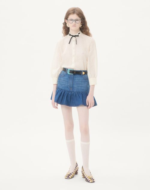 Valentino - Daisy Sangallo Polka Dot Shirt - Ivory - Woman - Gifts For Her