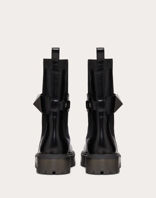 45mm One Stud Leather Boots