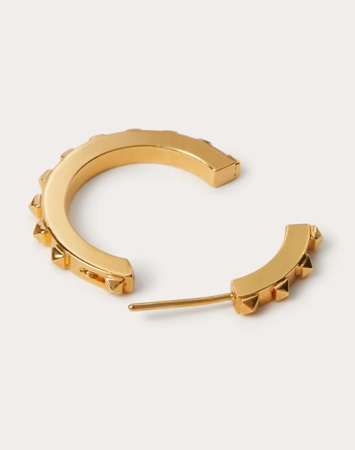 Valentino Garavani - ロックスタッズ メタル ピアス - ゴールド - ウィメンズ - イヤリング