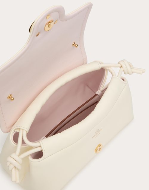 LEATHER MINI BAG NAPPA OFF WHITE
