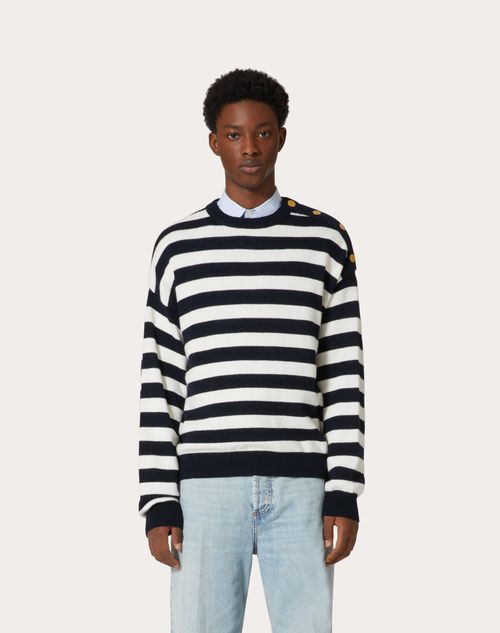 Valentino crew shop neck sweater