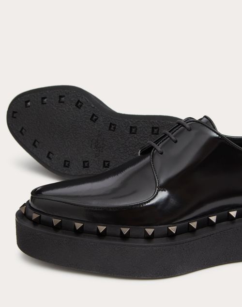 Valentino cheap studded loafers