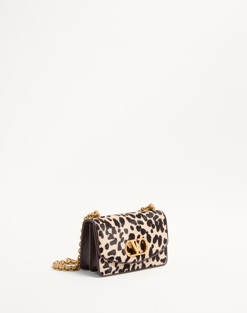 Valentino Garavani Vain Small Shoulder Bag In Pony Effect Valentino Garavani Vain Small Shoulder Bag In Pony Effect