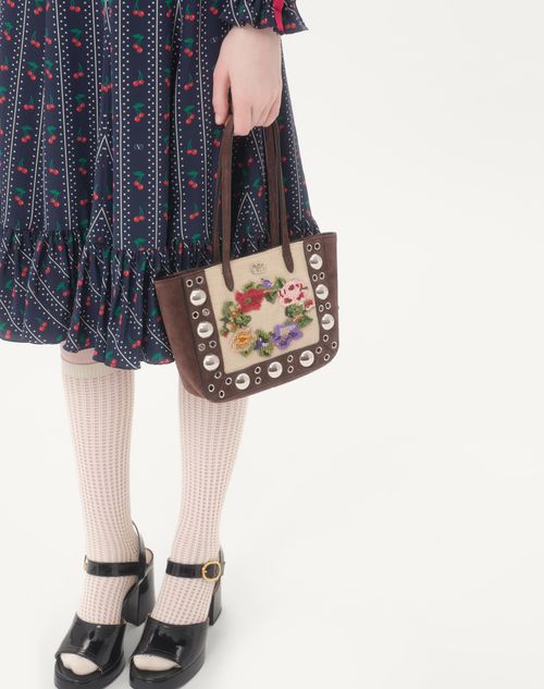 VALENTINO トワル イコノグラフ デニムエフェクト ミニトート