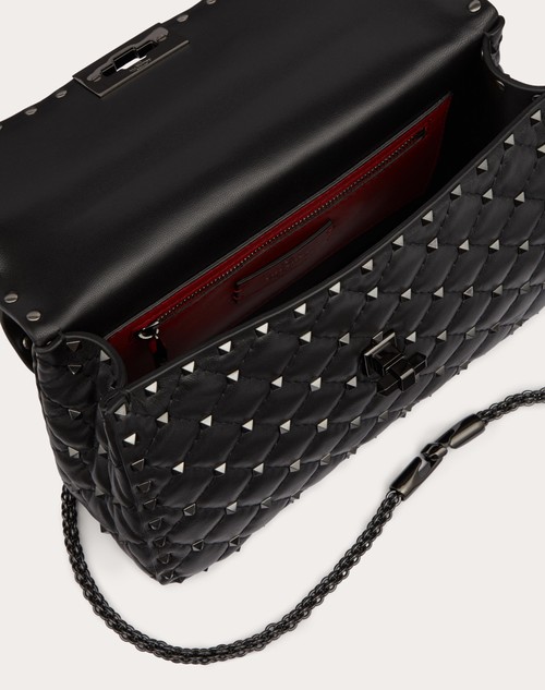VALENTINO GARAVANI - Rockstud Spike Small Leather Shoulder Bag
