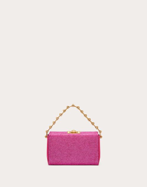 Valentino Garavani - Embroidered Carry Secrets Clutch - Cyclamen Pink - Woman - Clutches
