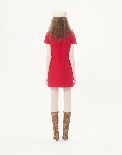 Valentino - Embroidered Crepe Couture Short Dress - Paris - Woman - Dresses