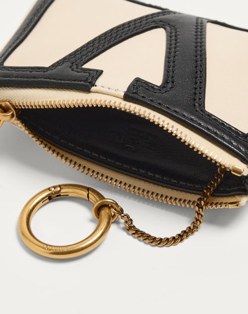 Valentino Garavani Viva Superstar Nappa Leather Key Ring for