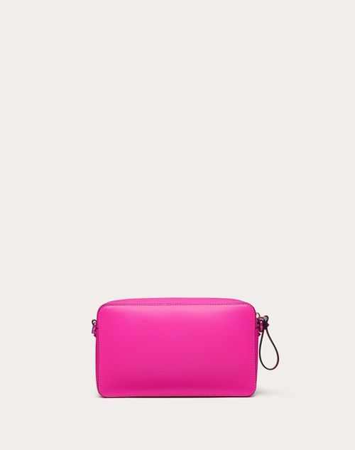 Vltn レザー クロスボディバッグ for メンズ インチ Pink Pp Vltn レザー クロスボディバッグ for メンズ インチ Pink Pp