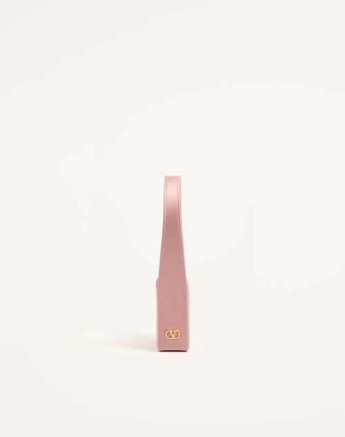 Valentino Garavani - Minaudière Valentino Garavani Minaumorphe De Metal Con Cristales De Swarovski® Y Estuche De Satén - Latón/rosa - Mujer - Bolso De Mano