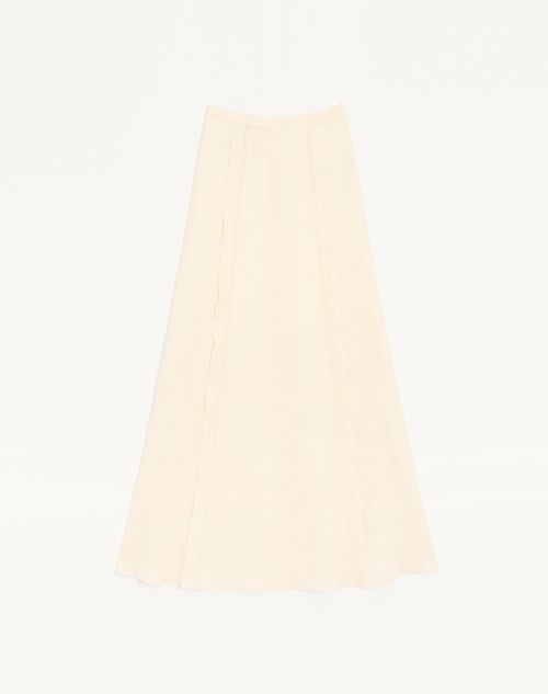 Valentino - Couture Linen Skirt - Vanilla - Woman - Skirts