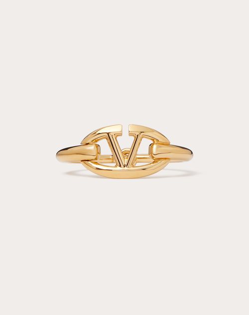 Valentino Garavani - Vlogo Metal Signature Bangle - Gold - Woman - Gifts For Her