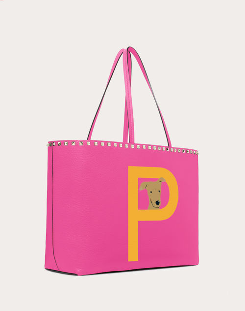 Valentino Garavani Women's Rockstud Pet Small Tote Bag