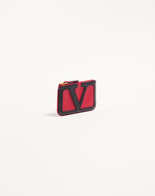 Valentino Garavani Viva Superstar Nappa Leather Key Ring for