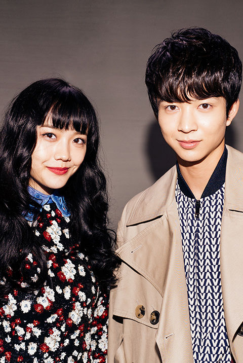 Airi Matsui and Jin Suzuki