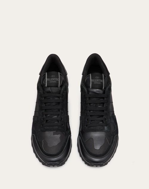 Valentino Garavani Black & White Freedots Sneakers