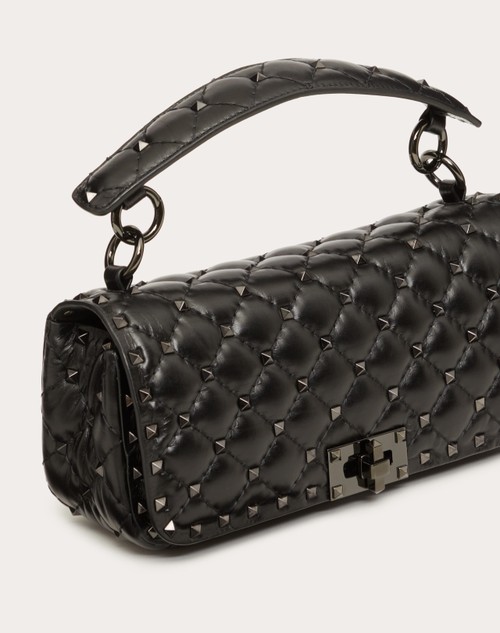 VALENTINO GARAVANI - Rockstud Spike Leather Crossbody Bag