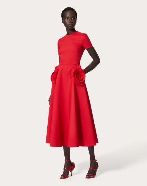 Red midi dress sales formal