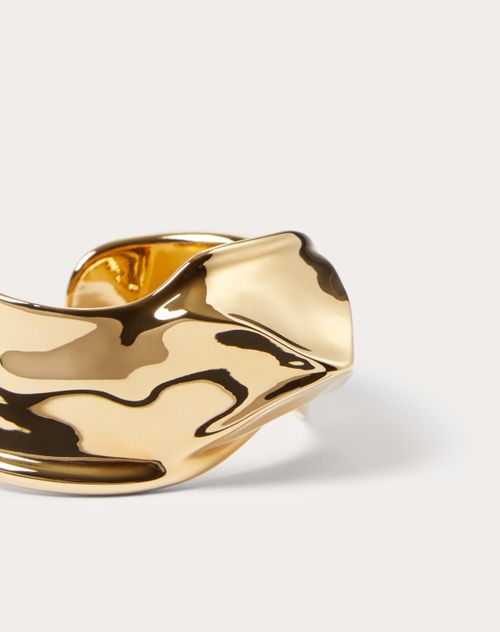 Valentino Garavani - Liquid Stud Metal Bracelet - Gold - Woman - Bracelets