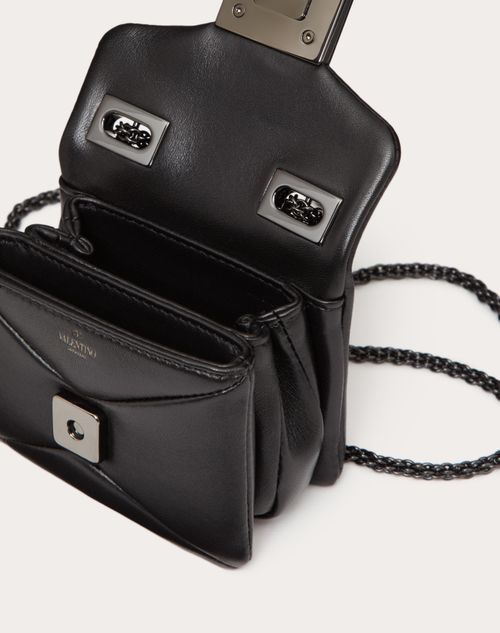 Valentino Garavani Nappa Leather One Stud Bag with Chain