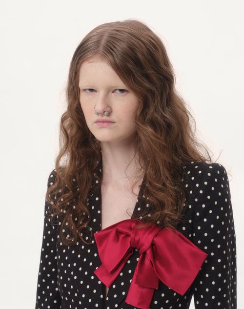 Valentino Garavani - Poetique Des Gouttes Metal And Swarovski® Crystal Nose Ring - Palladium/crystal - Woman - Accessories