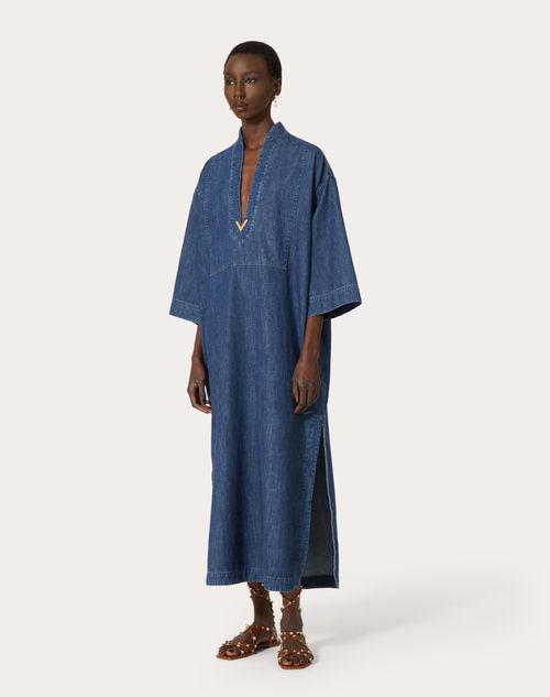 Denim caftan store