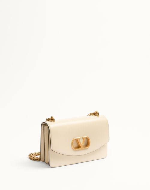 Valentino Garavani Vain Shoulder Bag In Shiny Calfskin for Valentino Garavani Vain Shoulder Bag In Shiny Calfskin for