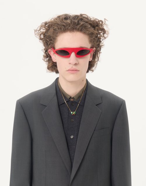 Valentino - Valentino Single-breasted Wool Jacket - Dark Grey - Man - Coats And Blazers