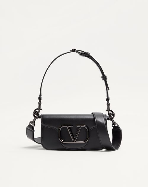 Valentino Garavani - Borsa A Tracolla Mini Valentino Garavani Locò In Vitello - Nero - Uomo - Borse A Spalla