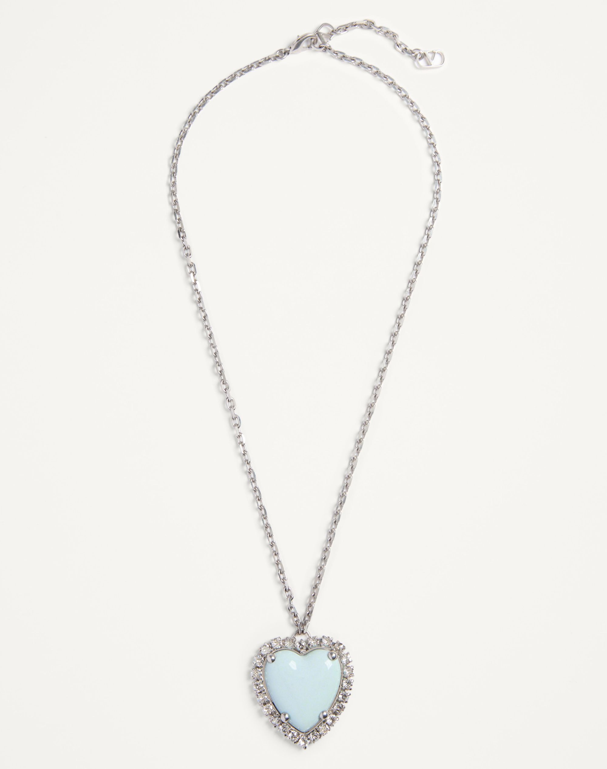 Coeur Hyperbole Necklace In Metal, Resin And Swarovski