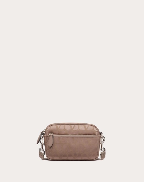 Valentino Garavani Toile Iconographe clutch bag - Brown