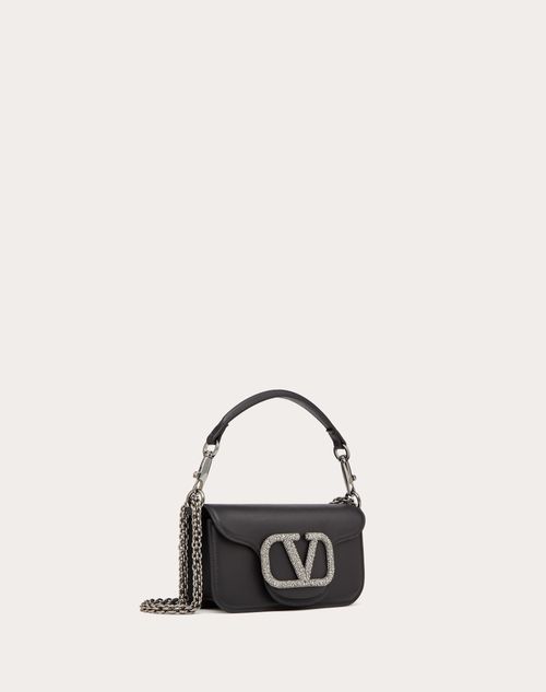 Valentino Garavani Locò Small Shoulder Bag With Jewel Logo Valentino Garavani Locò Small Shoulder Bag With Jewel Logo