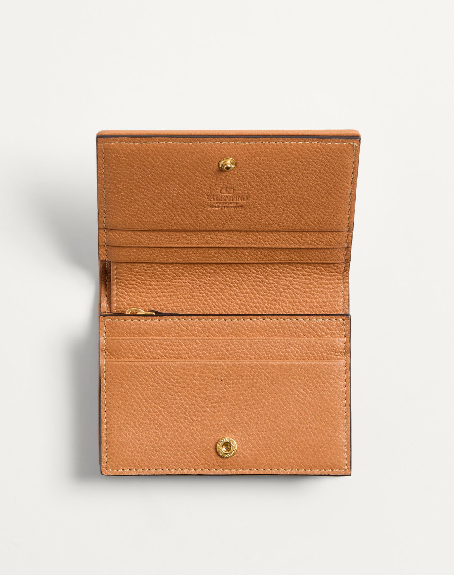 발렌티노 브이로고 시그니처 체리픽 자카드 라피아 지갑 6W0P0AJ3CJR_R9F